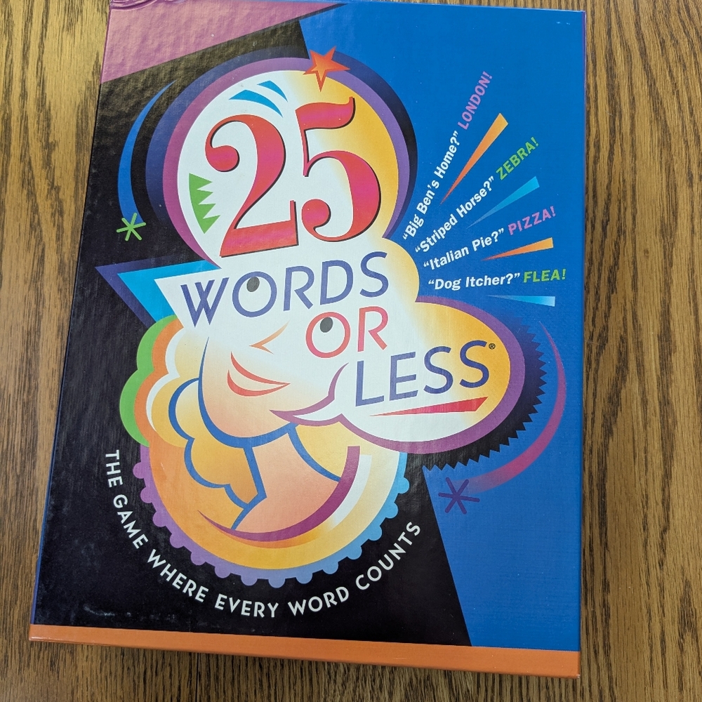 25 Words or Less game 2002